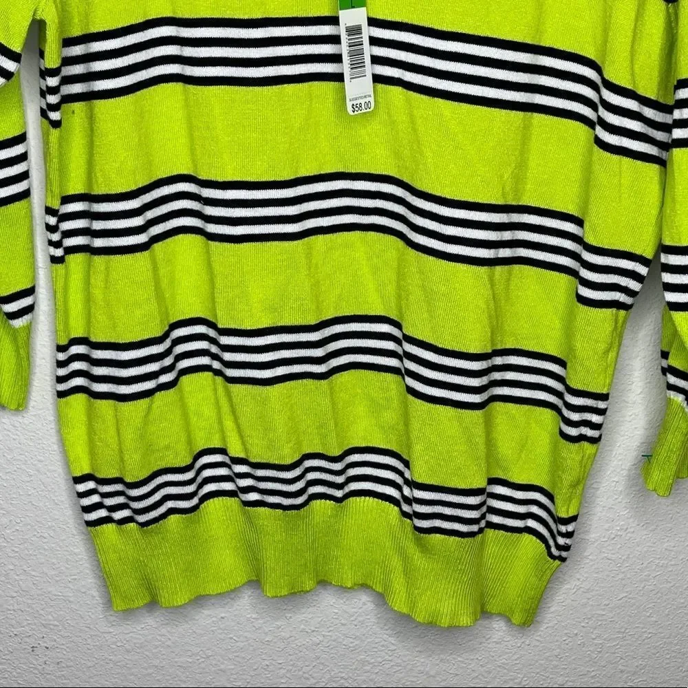 Joseph A Striped Sweater nwt‎ - Picture 4 of 8